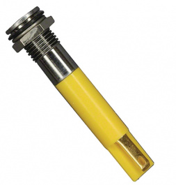 Q8F1CXXY12E, LED Indicator yellow 12 VDC, APEM