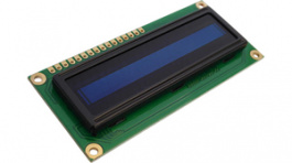 DEP 16101-Y, Dot matrix OLED display Character height=6.35 mm 1 x 16, Display Elektronik