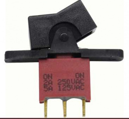 RND 210-00514, Miniature Rocker Switch, SPDT, On-On, RND Components