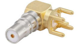 28K201-400N5, Jack 90° QMA 50 Ohm, Rosenberger connectors