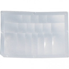 IML-0666, Fresnel lenses for PIR sensors Polyethylene (PE) Natural (Wh, Murata