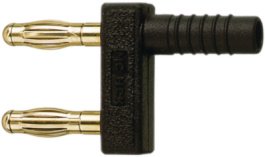 KS4-14LA/A, Short circuit connector diam. 4 mm Black CAT I, Staubli (former Multi-Contact )