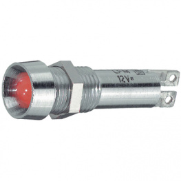 0035.0608, Индикат.лампа: LED; вогнутый; зеленый; 24ВDC; Oотв: O8,4мм; IP67, Schurter