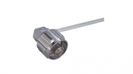 22648832, RF Connector, N-Type, Brass, Plug, Right Angle, 50Ohm, Soldering Terminal, Huber+Suhner