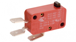 1005.2801, Micro switch 10 A Plunger N/A 1 make contact (NO), Marquardt