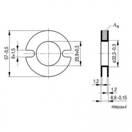 B65946-B-T1, Coil former for PS 70 x 14.5 core set, TDK-Epcos