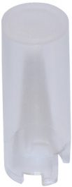 1IS11-22.5, Cap round transparent 6.5 x 22.5 mm, MEC