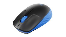 910-005907, Mouse M190 1000dpi Optical Black / Blue, Logitech