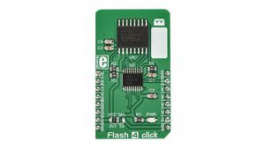 MIKROE-3191, Flash 4 Click Storage Module 5V 64MB, MikroElektronika
