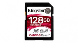 SDR/128GB, SDXC Card 128GB UHS-I/U3/V30, Kingston
