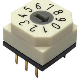 RND 210-00107, PCB coding switch BCD 3+2, RND Components