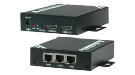14.01.3468, HDMI Extender over Ethernet, Cascadable 1920 x 1200 100m, Roline