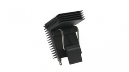 VRA-55-101E, Heat Sink, 55mm, TO-220/TO-247/IXYS, Black Anodised, Ohmite