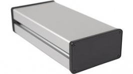 1455NC2202, Extruded Enclosure, Clear Anodized , 103 x 220 x 53 mm, Aluminium, 1455, Hammond
