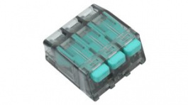 RND 205-01243, Quick Connect Terminal Block, Socket, 5.6mm Pitch, 3 Poles, RND Connect