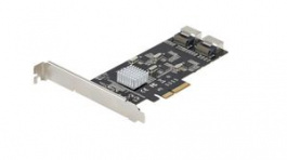 8P6G-PCIE-SATA-CARD, SATA Expansion Adapter Card with 4 Host Controllers, PCI-E x4, SATA III, StarTech