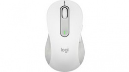 910-006240, Mouse M650 4000dpi Optical Left-Handed White, Logitech