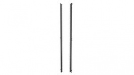 VRA6016, Rack Rail for 19" Cabinets, 2pcs, 800mm x 2.13m, Metal, Black, Vertiv