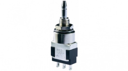 MPE 106 F, Переключатель: кнопочный; Пол: 2; SPDT; 6A/125ВAC; 6A/6ВDC; ON-(ON), Knitter-switch