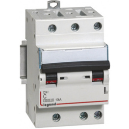 409253, Circuit Breaker for DIN Rail 13 A 3-pole type C, Legrand
