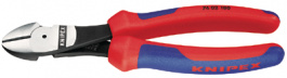 74 02 160, Power side-cutting pliers 160 mm, Knipex