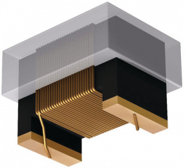 1812AF-151K-01, Inductor, SMD 150 uH 125 mA +-10%, FASTRON