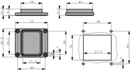 4435.0054, Крышка, Schurter