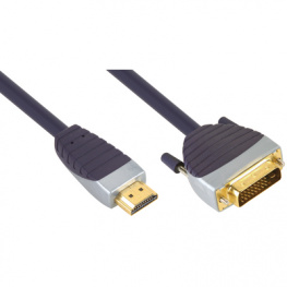 SVL1101, HDMI - DVI cable 1.0 m, Bandridge