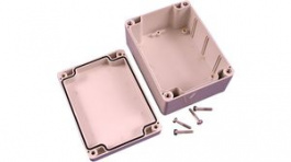 1554F2GY, Watertight PC Enclosure, 90 x 120 x 60 mm, Grey, Polycarbonate, IP66, Hammond