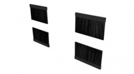 VRA2006, Cable Organizer Brush Kit, 8pcs, Metal, Black, Vertiv