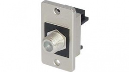 KCFBKPM, F Connector Panel Mount Coupler, TUK Limited