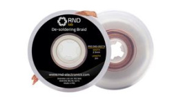 RND 560-00273, Desoldering Braid, Copper, 2.5mm x 2m, RND Lab