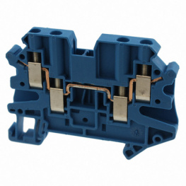 3044597, UT 4-QUATTRO PE terminal block green-yellow 0.14...4 mm2, Phoenix Contact