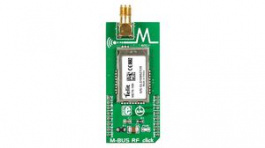 MIKROE-2048, M-BUS RF Click Radio Communications Module 3.3V, MikroElektronika