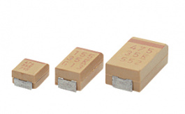 T491D107K010AT, Tantalum Capacitor 100 uF 10 VDC, Kemet