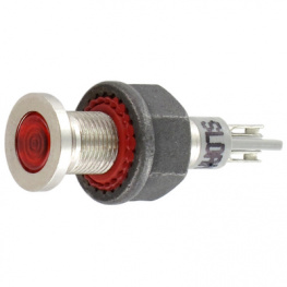 1848S1R1R33UB, LED Indicator red 12 V, Sloan