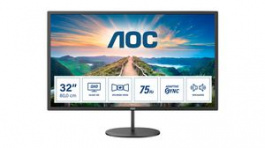 Q32V4, Monitor, 31.5 " (80 cm), 2560 x 1440, IPS, 16:9, AOC
