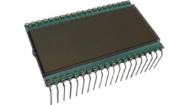 DE 119-TU-30/12,2, 7-segment LCD 12.7 mm 1 x 4, Display Elektronik