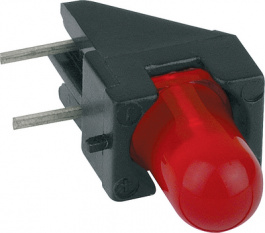 2350.2031, LED; в корпусе; красный; 5мм; Кол-во диод: 1; 20мА; 60°; 30?80мкд, Mentor