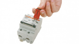 90850, Electrical Circuit Breaker Lockout;Fiberglass Reinforced Nylon;Red, Brady