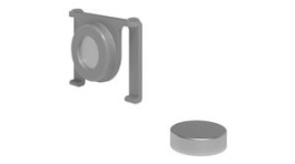 34.482, Magnetic Mounting Set, Silver, Suitable for Adjustable Cable Oranizers, Dataflex