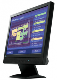 L363T black, TFT touch panel;4:3;15 '', Eizo