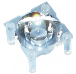 10415, LED lens elliptical Luxeon Rebel, Carclo Tech. Plastic