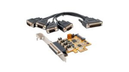 EX-44354, Interface Card, RS232, DB44 Female, PCIe, Exsys