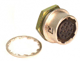 HR10A-10R-12S(71), Гнездо; Разъем: круглый; HR10; "мама"; PIN: 12; push-pull; 2А; пайка, Hirose