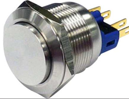RND 210-00398, Anti-Vandal Push-Button Switch, 22 mm, IP65, RND Components