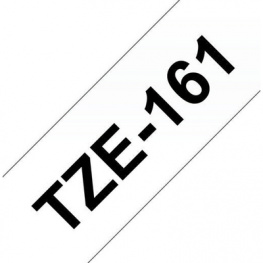 TZE-161, <br/>Ленты Brother для P-touch 36 mm черный на прозрачном, Brother