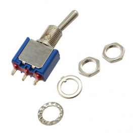 5636AB, Miniature Toggle Switch Standard Lever On-On 1P, APEM