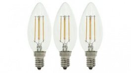142723, LED Bulbs, 3 Pieces 4W 230V 2700K 470lm E14 98mm, Bailey