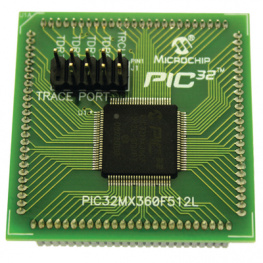 MA320001, Модуль PIC32MX360F512L, Microchip